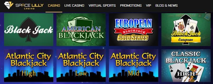 Different Blackjack Variants